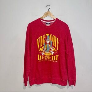 Charlie Hustle KC Kansas City Chiefs Super Bowl Crewneck Sweatshirt Sz L